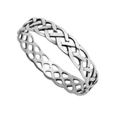 Celtic Knot Sterling Silver Band Ring